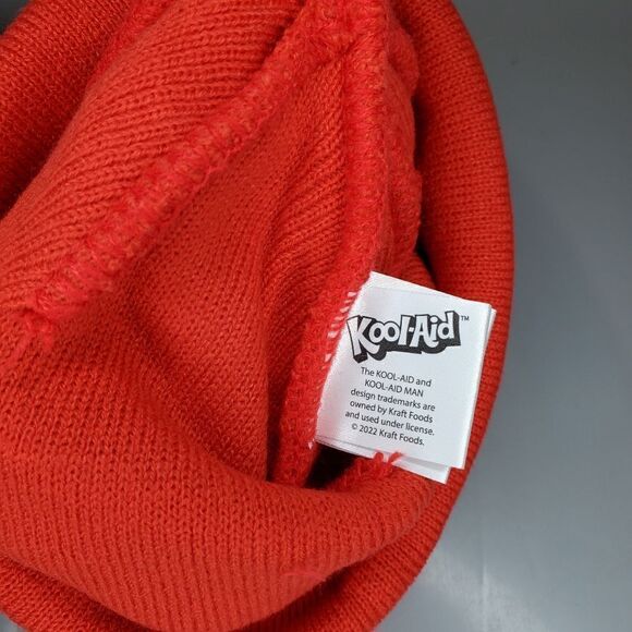 Kool Aid Winter Red Hat Beanie By Mad Engine OSFM NWTUnisex - Picture 6 of 7